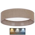 Brilagi - LED loftlampe VELVET LED/24W/230V 3000/4000/6400K beige