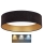 Brilagi - LED Loftlampe VELVET LED/24W/230V Ø 40 cm 3000/4000/6400K sort/guld