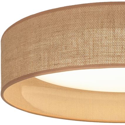 Brilagi - LED-loftlampe VELVET SIMPLE LED/24W/230V 3000K Ø 45 cm beige