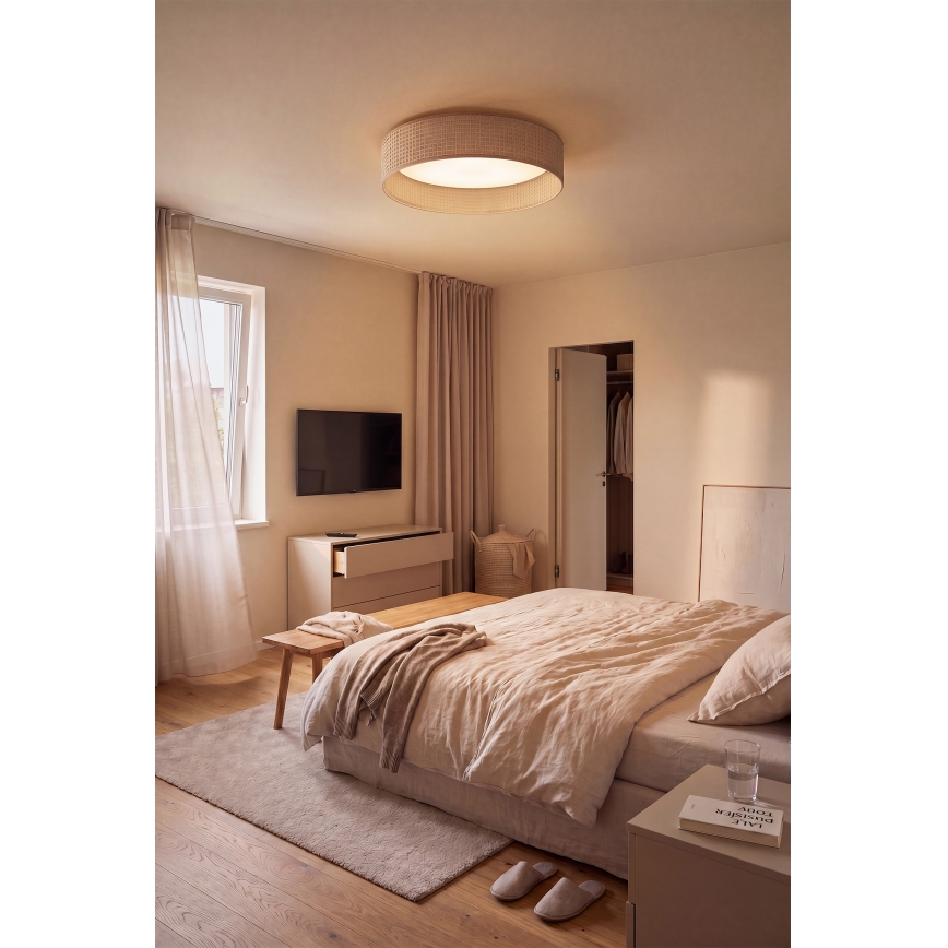 BRILAGI - LED-loftlampe VELVET SIMPLE LED/24W/230V 3000K Ø 45 cm beige