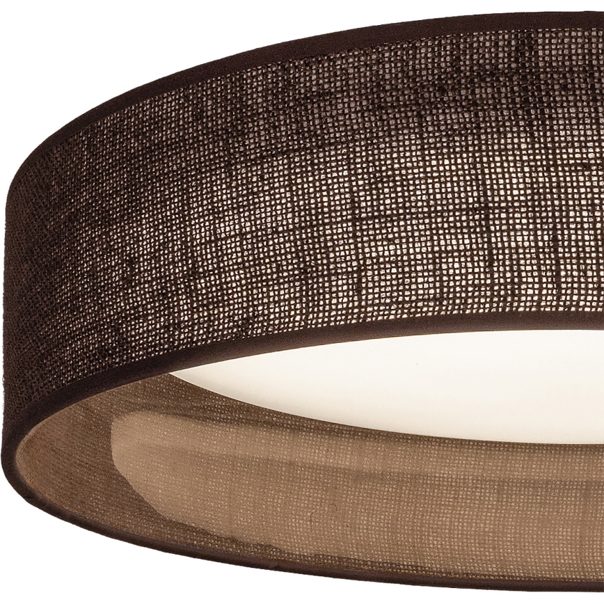 Brilagi - LED loftlampe VELVET SIMPLE LED/24W/230V 3000K Ø 45 cm brun