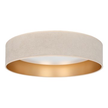 Brilagi - LED-loftlampe VELVET SIMPLE LED/24W/230V 3000K Ø 45 cm creme/guld