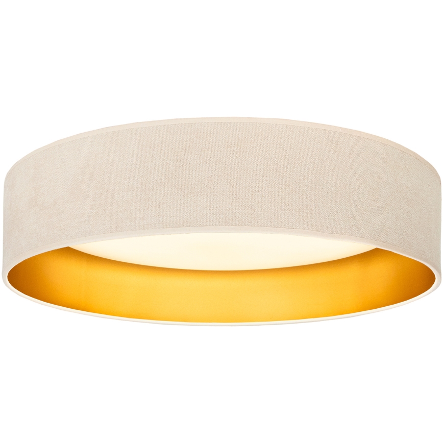 Brilagi - LED-loftlampe VELVET SIMPLE LED/24W/230V 3000K Ø 45 cm creme/guld