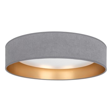 Brilagi - LED loftlampe VELVET SIMPLE LED/24W/230V 3000K Ø 45 cm grå/guld
