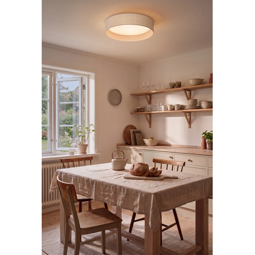 Brilagi - LED-loftlampe VELVET SIMPLE LED/24W/230V 3000K Ø 45 cm hvid