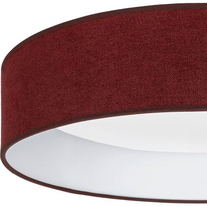 Brilagi - LED-loftlampe VELVET SIMPLE LED/24W/230V 3000K Ø 45 cm vinrød