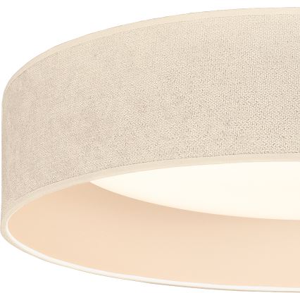 Brilagi - LED-loftlampe VELVET SIMPLE LED/24W/230V 3000K Ø 45 cm cremefarvet