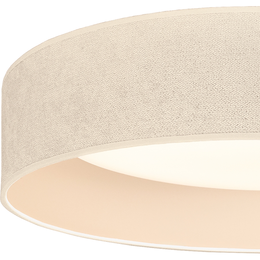 Brilagi - LED-loftlampe VELVET SIMPLE LED/24W/230V 3000K Ø 45 cm cremefarvet