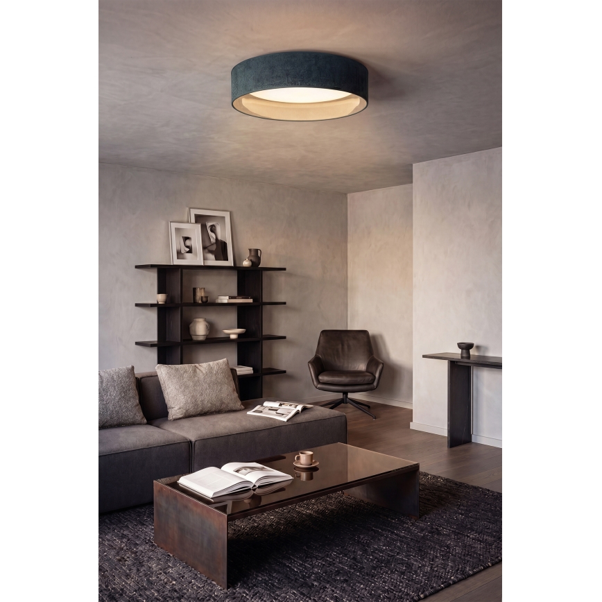 Brilagi - LED loftlampe VELVET SIMPLE LED/24W/230V 3000K Ø45 cm grøn