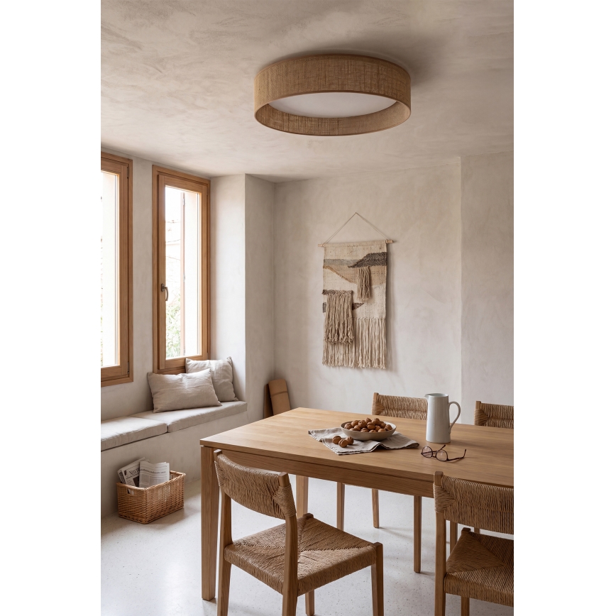Brilagi - LED loftlampe VELVET SIMPLE LED/24W/230V 4000K Ø 45 cm beige