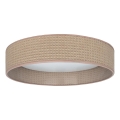 Brilagi - LED loftlampe VELVET SIMPLE LED/24W/230V 4000K Ø 45 cm beige