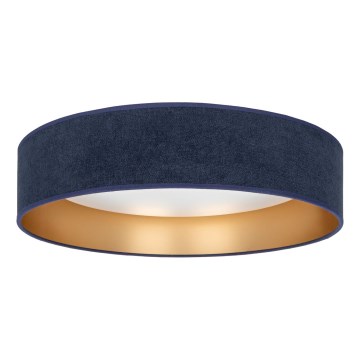 Brilagi - LED-loftlampe VELVET SIMPLE LED/24W/230V 4000K Ø 45 cm blå/guld