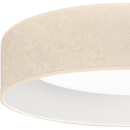 Brilagi - LED loftlampe VELVET SIMPLE LED/24W/230V 4000K Ø 45 cm cremefarvet