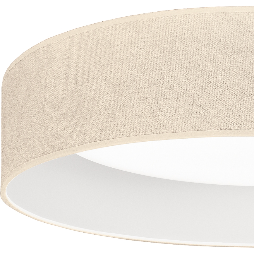 Brilagi - LED loftlampe VELVET SIMPLE LED/24W/230V 4000K Ø 45 cm cremefarvet