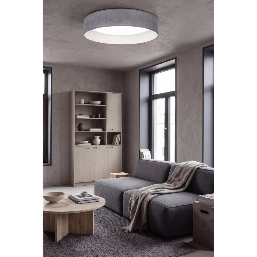 Brilagi - LED loftlampe VELVET SIMPLE LED/24W/230V 4000K Ø 45 cm grå