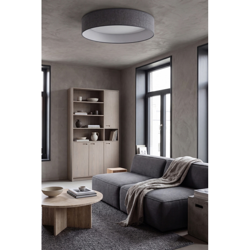 Brilagi - LED loftlampe VELVET SIMPLE LED/24W/230V 4000K Ø 45 cm grå
