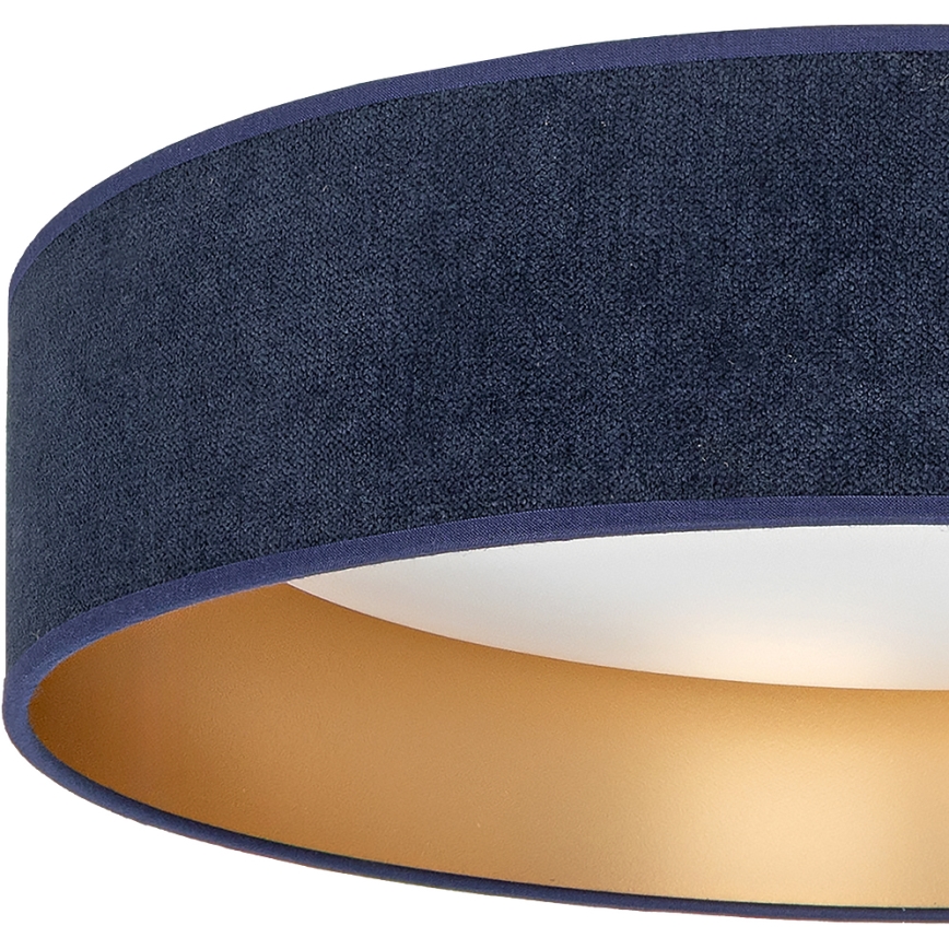 Brilagi - LED-loftlampe VELVET SIMPLE LED/24W/230V 4000K Ø 45 cm blå/guld