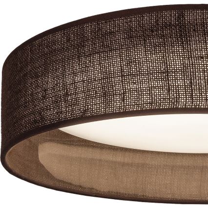 Brilagi - LED loftlampe VELVET SIMPLE LED/36W/230V 3000K Ø 55 cm brun