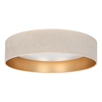 Brilagi - LED-loftlampe VELVET SIMPLE LED/36W/230V 3000K Ø 55 cm creme/guld