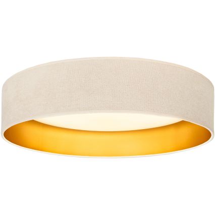Brilagi - LED-loftlampe VELVET SIMPLE LED/36W/230V 3000K Ø 55 cm creme/guld
