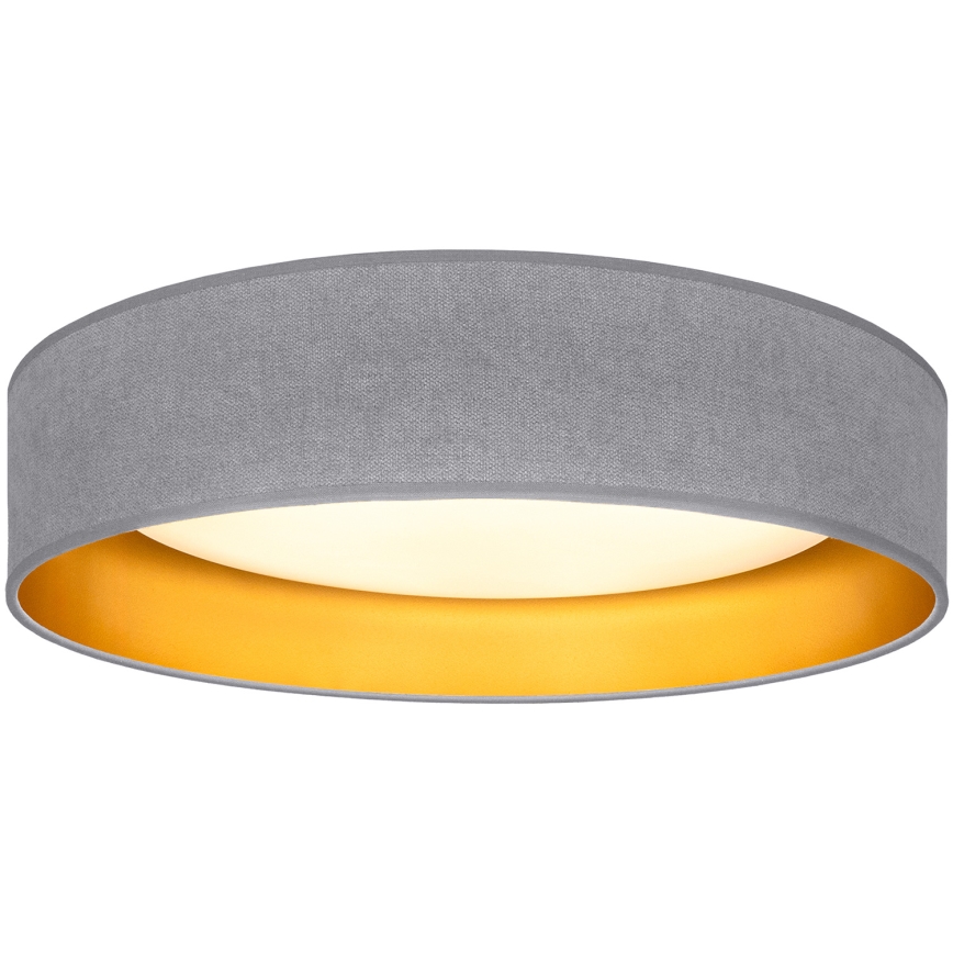 Brilagi - LED loftlampe VELVET SIMPLE LED/36W/230V 3000K Ø 55 cm grå/guld