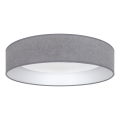 Brilagi - LED loftlampe VELVET SIMPLE LED/36W/230V 3000K Ø 55 cm grå