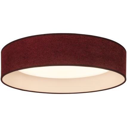 Brilagi - LED loftlampe VELVET SIMPLE LED/36W/230V 3000K Ø 55 cm vinrød