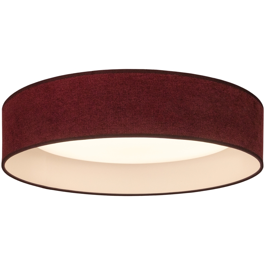 Brilagi - LED loftlampe VELVET SIMPLE LED/36W/230V 3000K Ø 55 cm vinrød