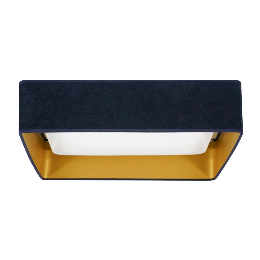 Brilagi - LED loftlampe VELVET SQUARE LED/24W/230V mørkeblå
