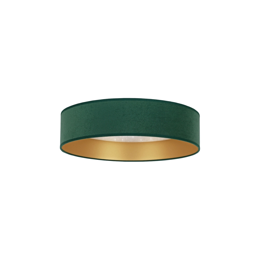 Brilagi - LED loftlampe VELVET STAR LED/24W/230V diam. 40 cm 3000K/4000K/6400K grøn/guldfarvet