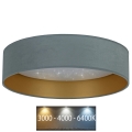 Brilagi - LED loftlampe VELVET STAR LED/36W/230V diam. 55 cm 3000K/4000K/6400K mintgrøn/guldfarvet