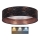 Brilagi - LED loftlampe VELVET STAR LED/36W/230V diam. 55 cm 3000K/4000K/6400K sort/kobberfarvet