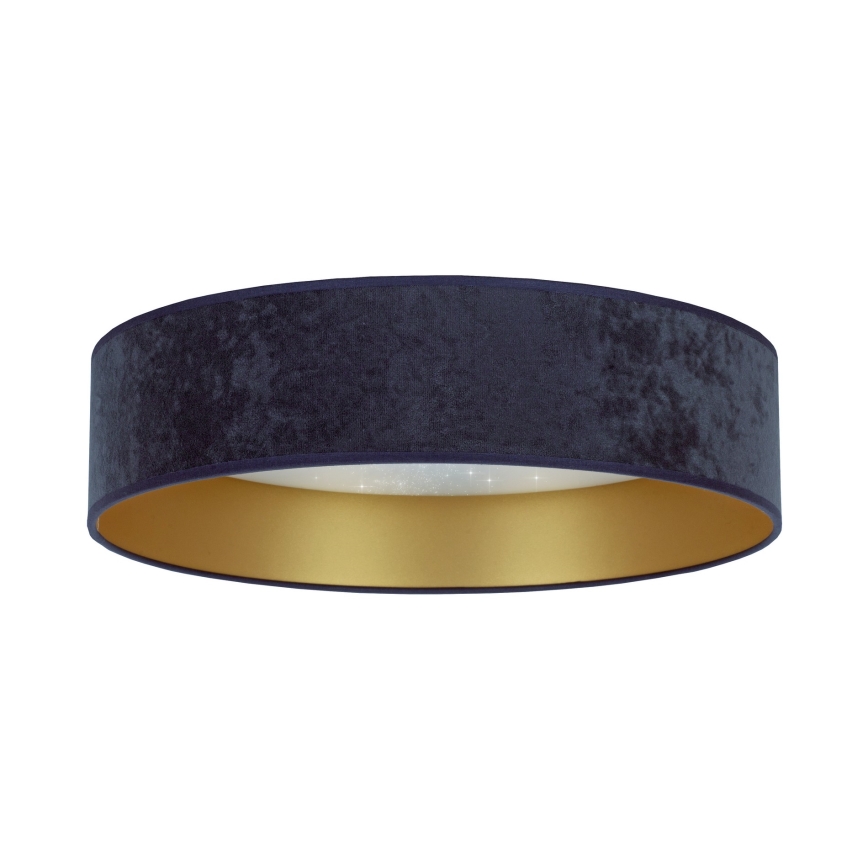 Brilagi - LED loftlampe VELVET STAR LED/36W/230V diam. 55 cm 3000K/4000K/6400K blå/guldfarvet