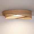BRILAGI - LED loftlampe VELVET TWIST LED/24W/230V 4000K Ø 55 cm beige