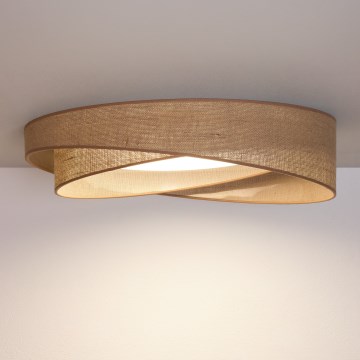 BRILAGI - LED loftlampe VELVET TWIST LED/24W/230V 4000K Ø 55 cm beige