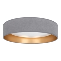 Brilagi - LED loftlampe VELVET VARI LED/24W/230V 3000/4000/6500K Ø 45 cm grå/guld