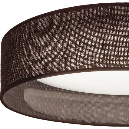 Brilagi - LED loftlampe VELVET VARI LED/24W/230V 3000/4000/6500K Ø 45 cm brun