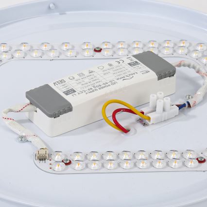 Brilagi - LED loftlampe WOODROUND LED/30W/230V 3000/4000/6000K Ø 40 cm træ CRI 90
