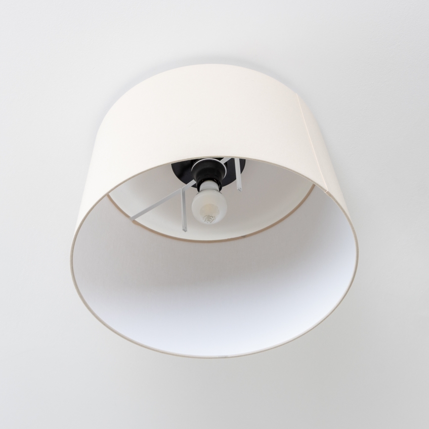 Brilagi - LED loftmonteret lysekrone CERIA 1xE27/40W/230V Ø 45 cm beige