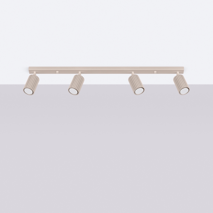 Brilagi - LED loftspot CRESTO 4xGU10/10W/230V taupe