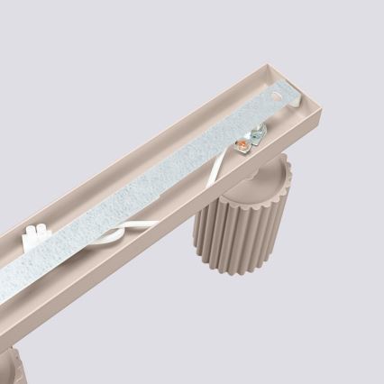 Brilagi - LED loftspot CRESTO 4xGU10/10W/230V taupe