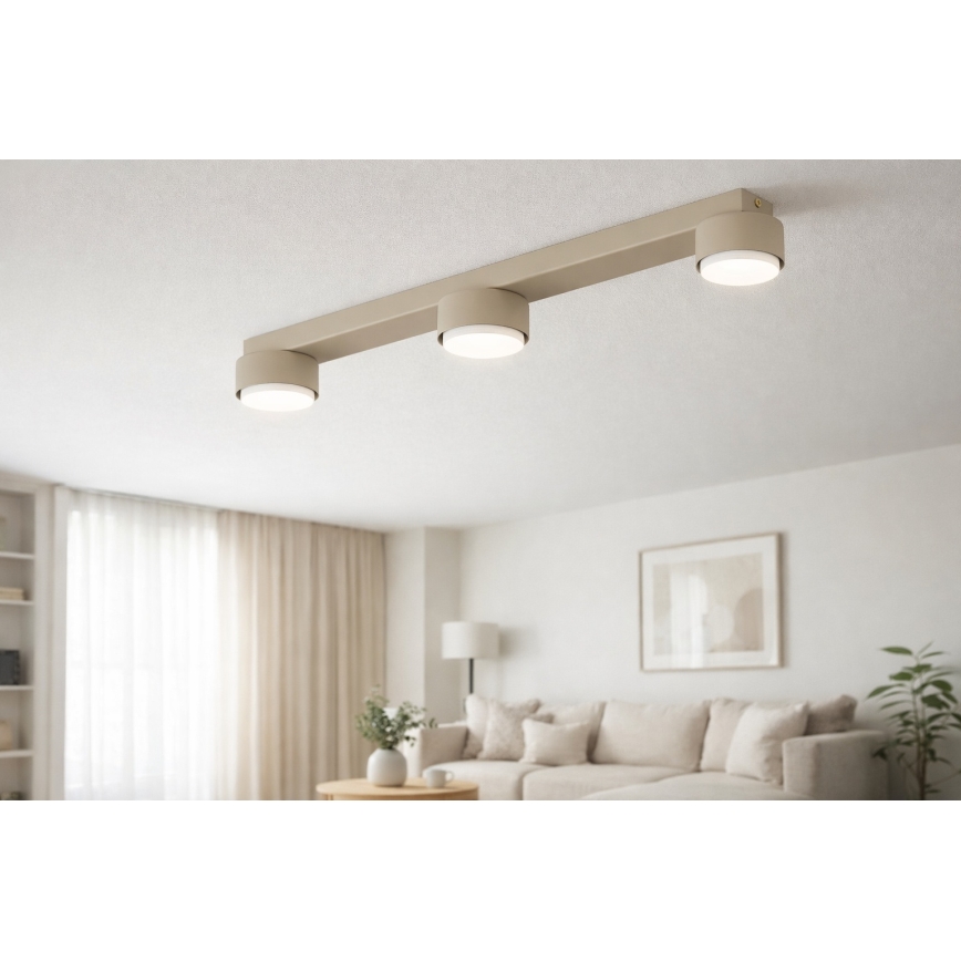 Brilagi - LED loftspot MONO 3xGX53/30W/230V beige