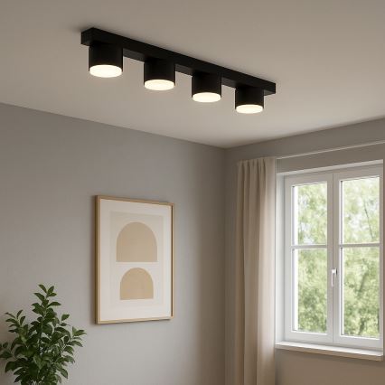 Brilagi - LED loftspot MONO 4xGX53/30W/230V sort