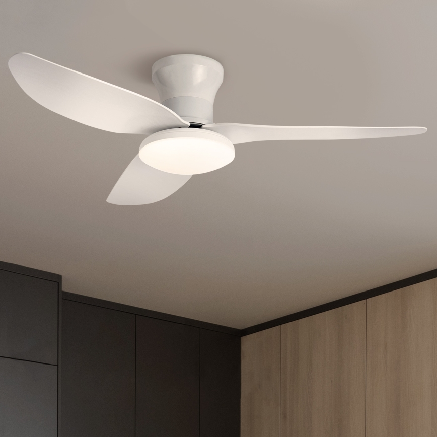 Brilagi - LED loftventilator dæmpbar LED/30W/230V 3000-6500K hvid + fjernbetjening