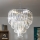 Brilagi - LED Lysekrone i krystal m. kædeophæng MOZART 5xE14/40W/230V skinnende krom