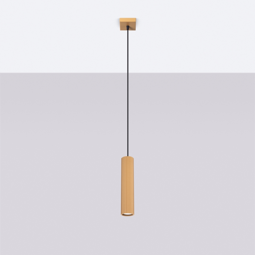 Brilagi - LED-lysekrone med wire CRESTO 1xGU10/10W/230V guld