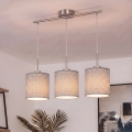 Brilagi - LED-lysekrone med wire NUBILA 3xE27/60W/230V grå