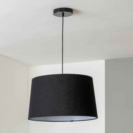 Brilagi - LED-lysekrone på kabel CERIA 1xE27/40W/230V Ø 45 cm sort