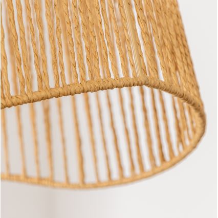 Brilagi - LED-lysekrone på kabel CERIA BOHO 1xE27/40W/230V, Ø 50 cm, brun