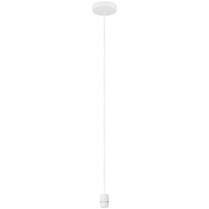 Brilagi - LED-lysekrone på kabel CERIA BOHO 1xE27/40W/230V Ø 70 cm hvid/brun